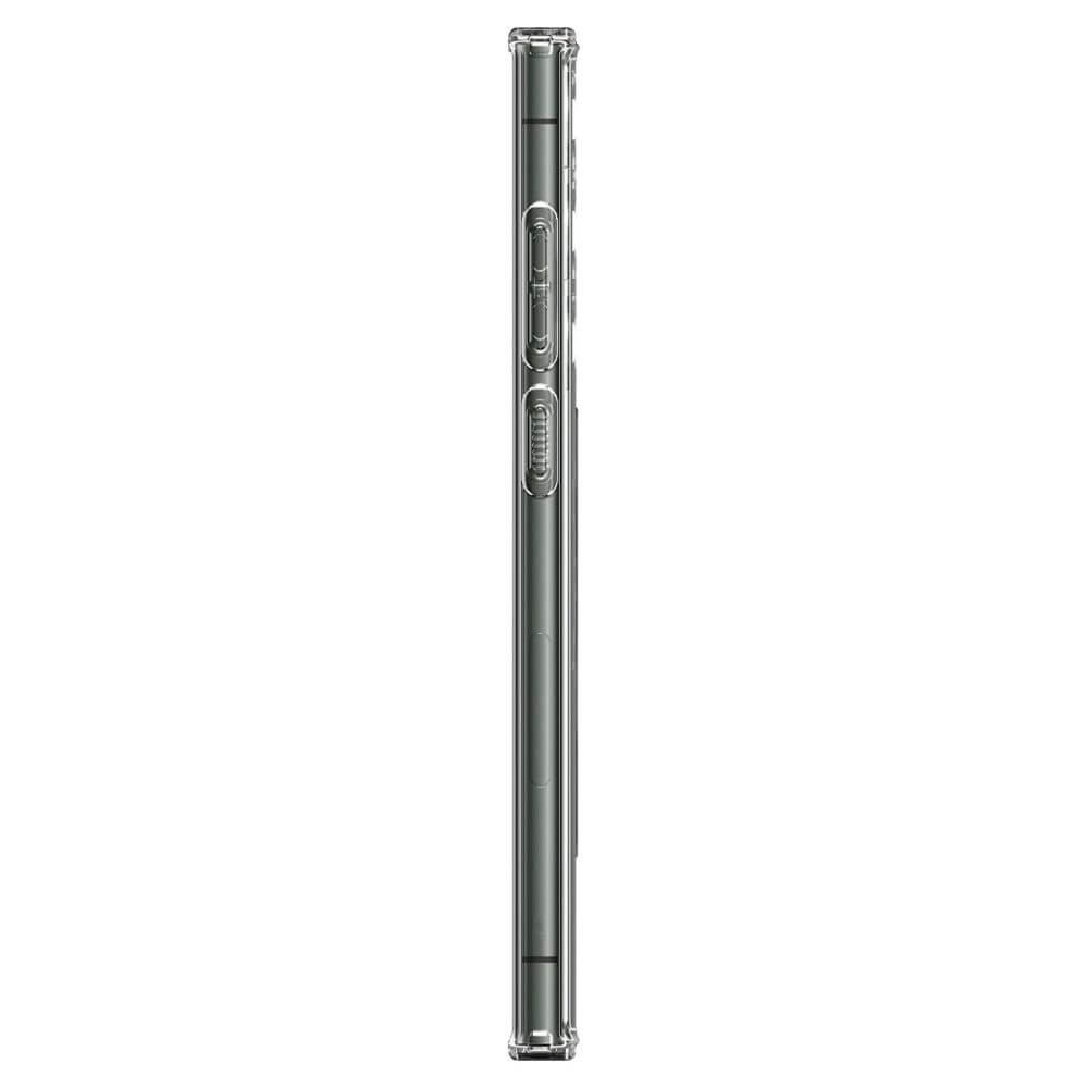 Magsafe Калъф за Samsung S23 Ultra, Spigen Ultra Hybrid Ring Case, Прозрачен (5)