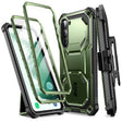 Противоударен Калъф за Samsung S23 Plus, Supcase Iblsn ArmorBox, Зелен