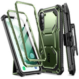 Противоударен Калъф за Samsung S23 Plus, Supcase Iblsn ArmorBox, Зелен