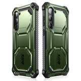 Противоударен Калъф за Samsung S23 Plus, Supcase Iblsn ArmorBox, Зелен (2)