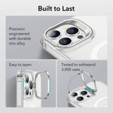 Magsafe Калъф за iPhone 14 Pro Max, ESR Classic Hybrid Kickstand Magnetic Case, Прозрачен (2)