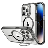 Magsafe Калъф за iPhone 14 Pro Max, ESR Classic Hybrid Kickstand Magnetic Case, Черен