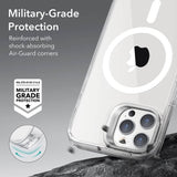Magsafe Калъф за iPhone 14 Pro, ESR Classic Hybrid Kickstand Magnetic Case, Прозрачен (3)