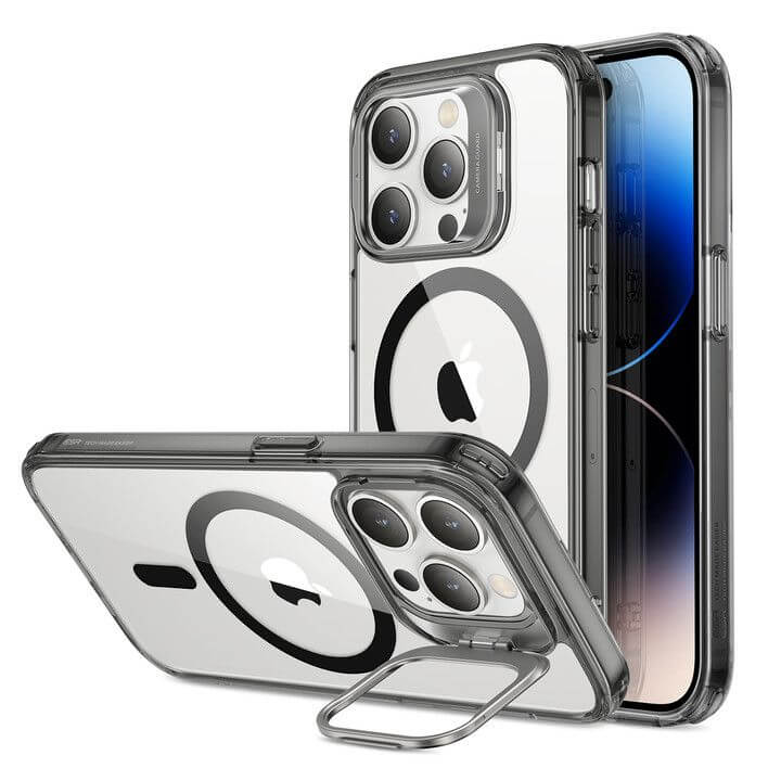 Magsafe Калъф за iPhone 14 Pro, ESR Classic Hybrid Kickstand Magnetic Case, Черен