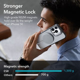 Magsafe Калъф за iPhone 14 Pro, ESR Classic Hybrid Kickstand Magnetic Case, Черен (3)