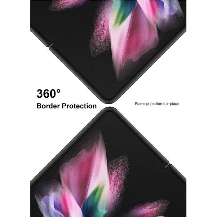 Калъф с Метална Поставка за Samsung Z Fold 2, GKK KickStand Case, Черен (6)