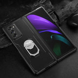 Калъф с Метална Поставка за Samsung Z Fold 2, GKK KickStand Case, Черен
