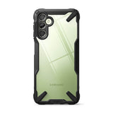 Противоударен Хибриден Калъф за Samsung A14, Ringke Fusion X Case, Черен (3)
