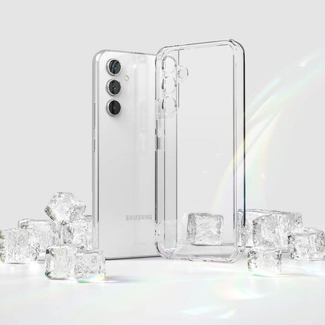 Противоударен Хибриден Калъф за Samsung A54, Ringke Fusion Case, Прозрачен (4)
