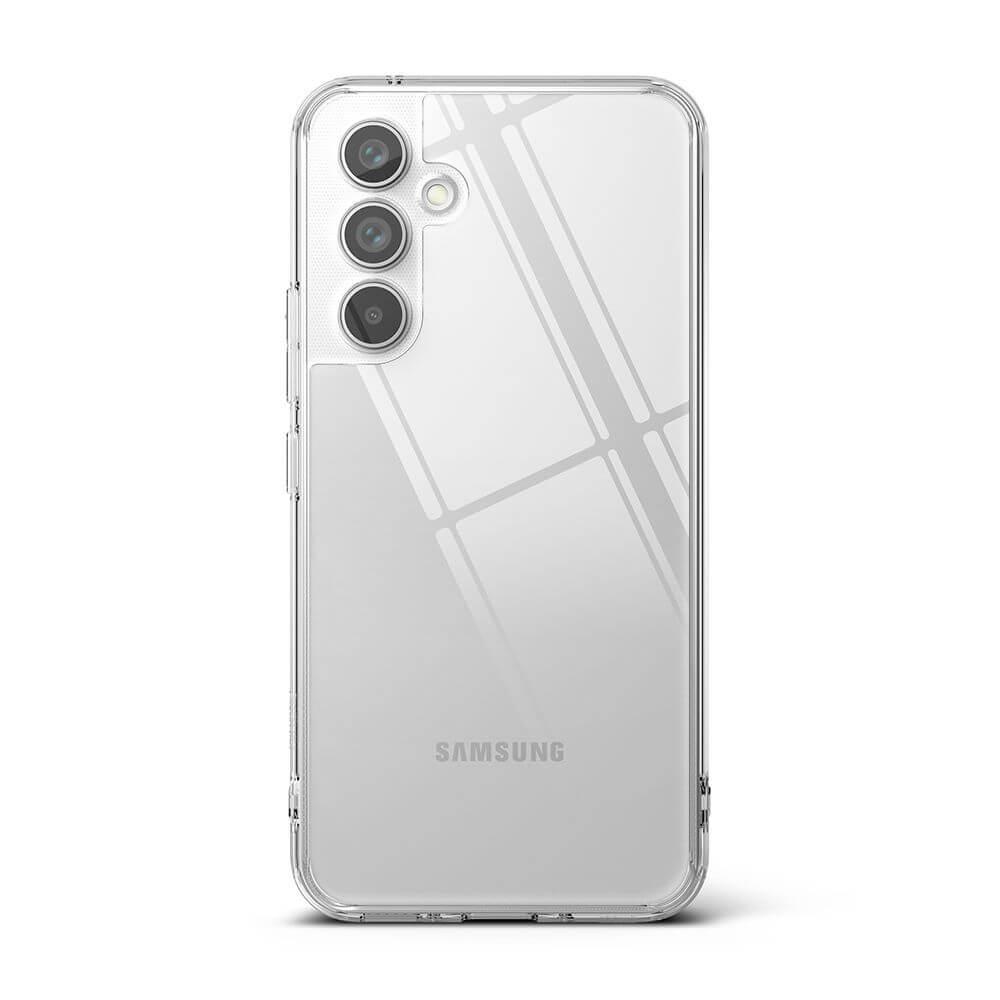 Противоударен Хибриден Калъф за Samsung A54, Ringke Fusion Case, Прозрачен (3)