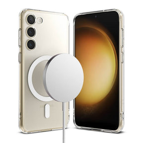 Magsafe Калъф за Samsung S23, Ringke Fusion Matte Case, Прозрачен