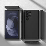 Противоударен Силиконов Калъф за Samsung S23 Ultra Ringke Air S Case, Черен (4)