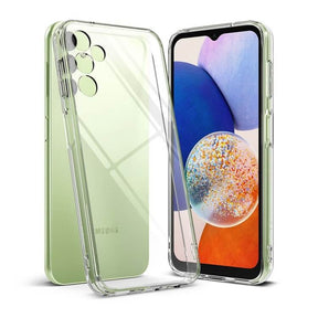 Противоударен Хибриден Калъф за Samsung A14, Ringke Fusion Case, Прозрачен