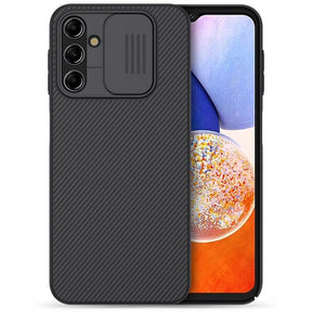 Калъф с Плъзгач за Камера за Samsung A54, Nillkin CamShield Case, Черен