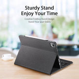 Калъф с Клавиатура за iPad Pro 11, Dux Ducis Touchpad Keyboard Case, Черен (4)