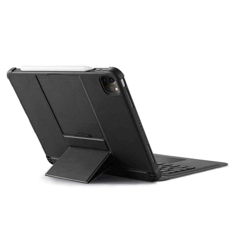 Калъф с Клавиатура за iPad Pro 12.9" 2022-2018/ Air 13, Dux Ducis Touchpad Keyboard Soft Case, Черен (3)