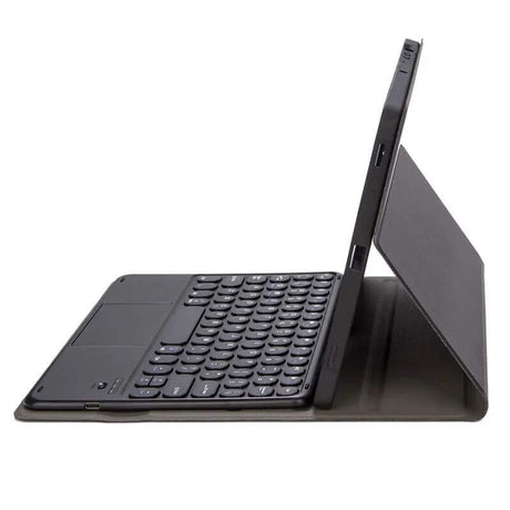 Калъф с Клавиатура за iPad 11th 2025 A16/ 10th 2022, Bluetooth Keyboard TouchPad Case, Черен (3)