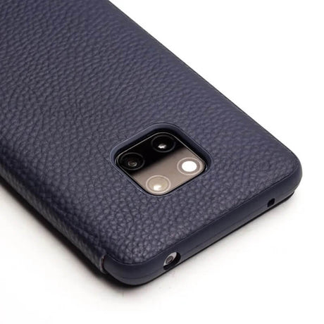 Активен Калъф за Huawei Mate 20 Pro, Qialino Smart Book Case, Син (3)