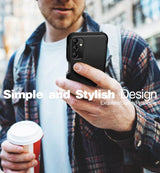 Противоударен Калъф за Samsung A14, Tech-Protect Kevlar Case, Черен (5)