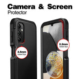 Противоударен Калъф за Samsung A14, Tech-Protect Kevlar Case, Черен (2)