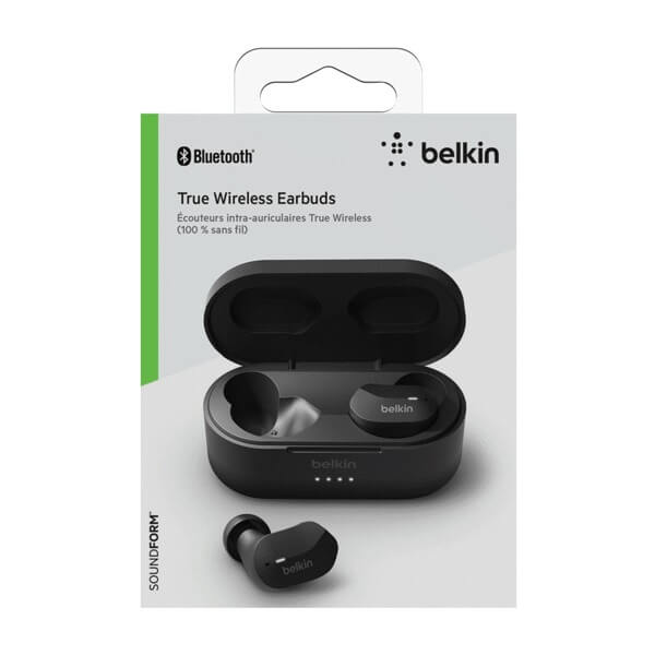 Безжични Слушалки, Belkin SoundForm™ EarBuds TWS Bluetooth, Черен (4)