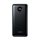 Външна Батерия, Choetech 45W PD3.0 20000 mAh, Черен