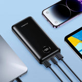 Външна Батерия, Choetech 45W PD3.0 20000 mAh, Черен (3)