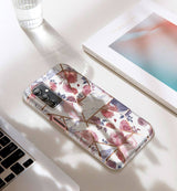 Противоударен Дамски Калъф за Samsung A14, Tech-Protect Velar Marble Rose Case, Розов (2)