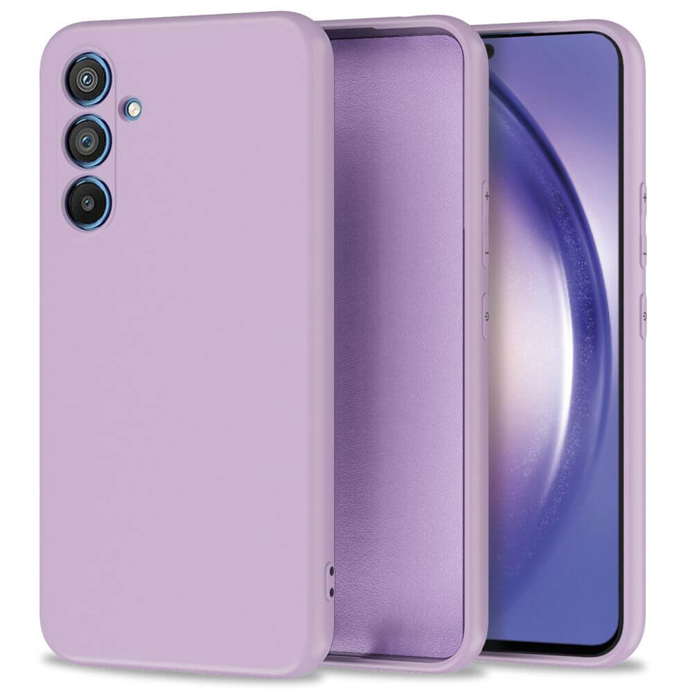 Силиконов Калъф за Samsung A54, Tech-Protect Icon Soft Case, Лилав