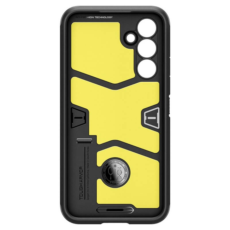 Противоударен Хибриден Калъф за Samsung A54, Spigen Tough Armor Case, Черен (3)