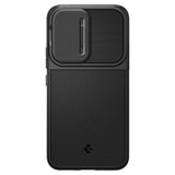 Калъф с Камерен Предпазител за Samsung A54, Spigen Optik Armor Case, Черен (3)