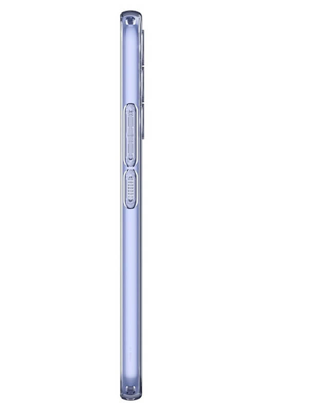 Противоударен Силиконов Калъф за Samsung A54, Spigen Liquid Crystal Case, Прозрачен (3)