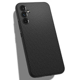 Противоударен Силиконов Калъф за Samsung A54, Spigen Liquid Air Case, Черен (6)
