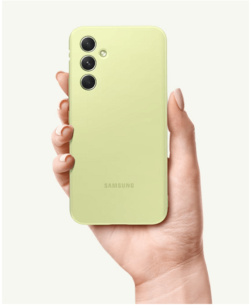 Оригинален Силиконов Калъф за Samsung A54, Silicone Cover Case EF-PA546TGEGWW, Зелен (4)