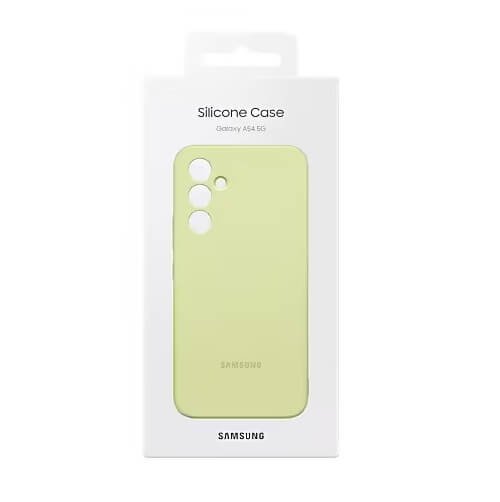 Оригинален Силиконов Калъф за Samsung A54, Silicone Cover Case EF-PA546TGEGWW, Зелен (7)