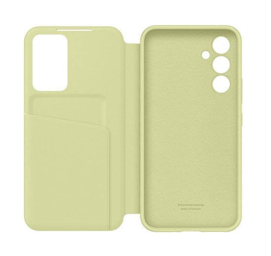Оригинален Активен Калъф за Samsung A54 Smart View Wallet Book Case EF-ZA546CGEGWW, Жълт (5)