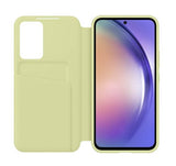 Оригинален Активен Калъф за Samsung A54 Smart View Wallet Book Case EF-ZA546CGEGWW, Жълт (4)