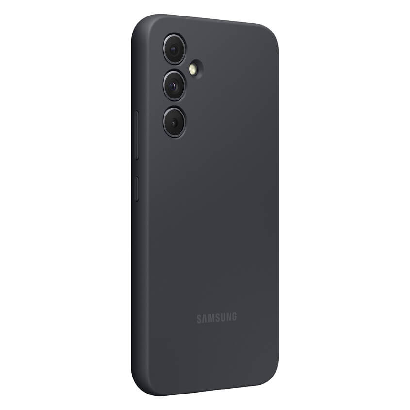 Оригинален Силиконов Калъф за Samsung A34, Silicone Cover Case EF-PA346TBE, Черен (4)
