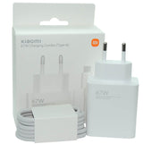 Оригинално Зарядно с Кабел, Xiaomi 67W Charging Combo (USB-A) BHR6035EU, Бял (4)