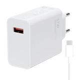 Оригинално Зарядно с Кабел, Xiaomi 67W Charging Combo (USB-A) BHR6035EU, Бял (3)