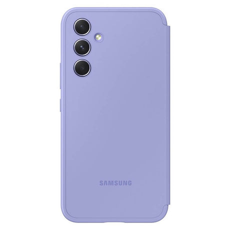 Оригинален Активен Калъф за Samsung A34 Smart View Wallet Book Case EF-ZA346CVEGWW, Лилав (2)