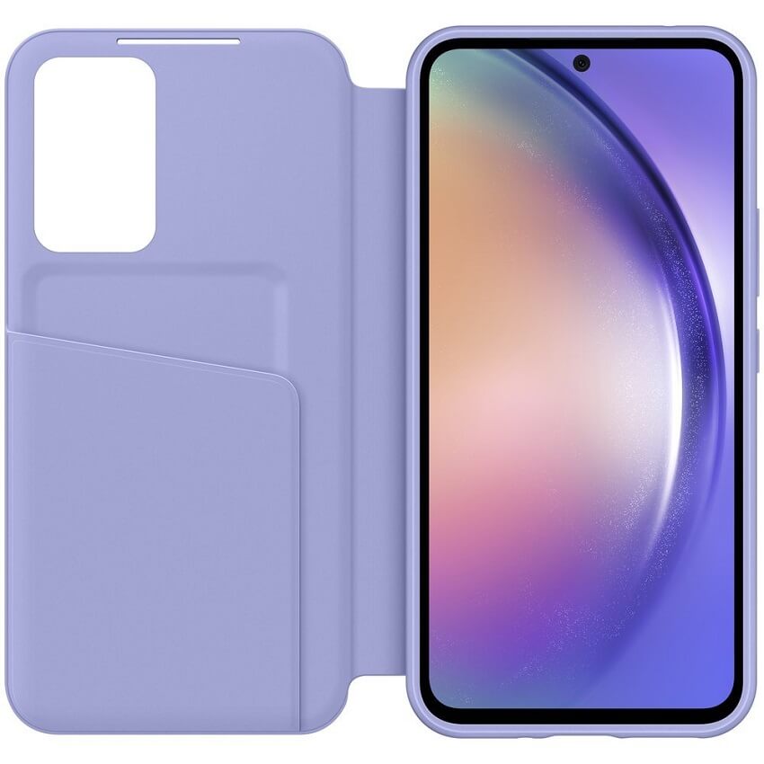 Оригинален Активен Калъф за Samsung A34 Smart View Wallet Book Case EF-ZA346CVEGWW, Лилав (3)