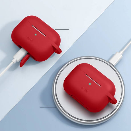 Противоударен Калъф за Apple AirPods Pro/2, ESR Bounce Case, Червен (3)