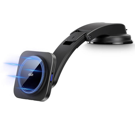 Безжично Зарядно за Кола за iPhone, ESR Magsafe Car Charger 15w, Черен