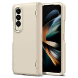 Калъф с Предпазител за Samsung Z Fold 4, Spigen Slim Armor Pro Case, Бежов