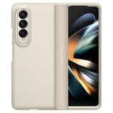 Калъф с Предпазител за Samsung Z Fold 4, Spigen Slim Armor Pro Case, Бежов (3)