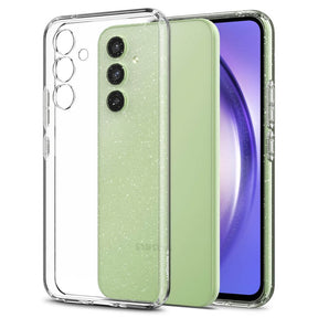 Блестящ Калъф за Samsung A54, Spigen Liquid Crystal Glitter Quartz Case, Прозрачен