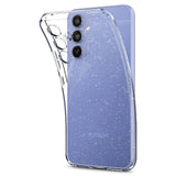 Блестящ Калъф за Samsung A54, Spigen Liquid Crystal Glitter Quartz Case, Прозрачен (4)