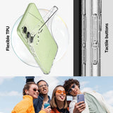 Блестящ Калъф за Samsung A54, Spigen Liquid Crystal Glitter Quartz Case, Прозрачен (10)