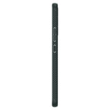 Противоударен Силиконов Калъф за Samsung A34, Spigen Liquid Air Case, Зелен (3)